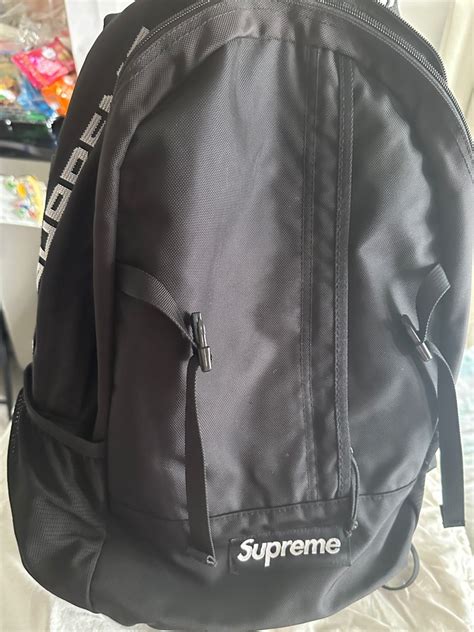 Supreme SS18 Backpack Men S Fashion Bags Backpacks On Carousell