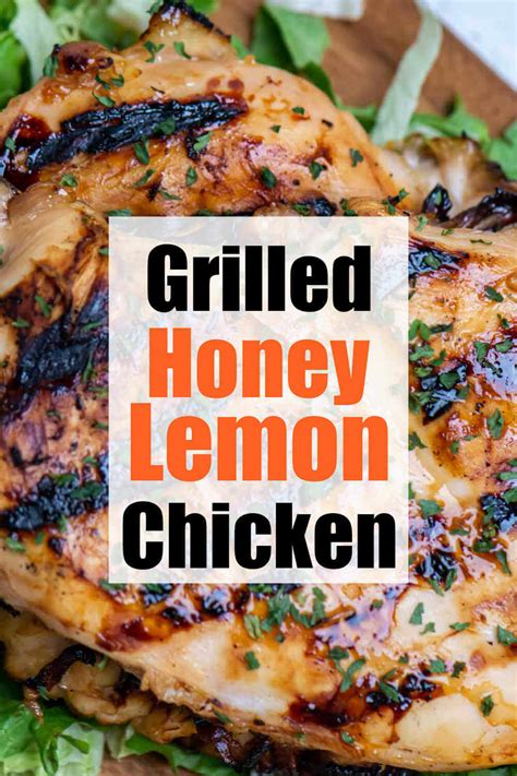 Grilled Honey Lemon Chicken Recipe Kitchen Laughter