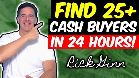 5 Most Proven Ways To Find Cash Buyers Fast Wholesaling Real Estate Youtube