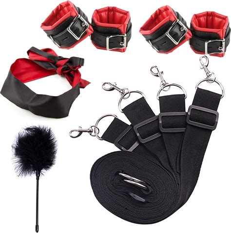 Bed Restraints Sex For Queen And King Bed Bondaged Restraints Set Handcuff Bondaged