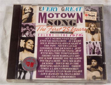 EVERY GREAT MOTOWN SONG THE FIRST 25 YEARS VOLUME II THE 1970 S CD EBay