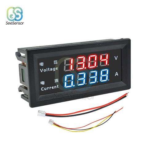 Mini Volt Metro Digital Con Pantalla LED Dual De 0 28 Pulgadas Amper