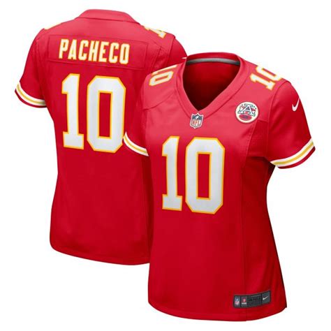 Women's Kansas City Chiefs Isiah Pacheco Nike Red Game Player Jersey