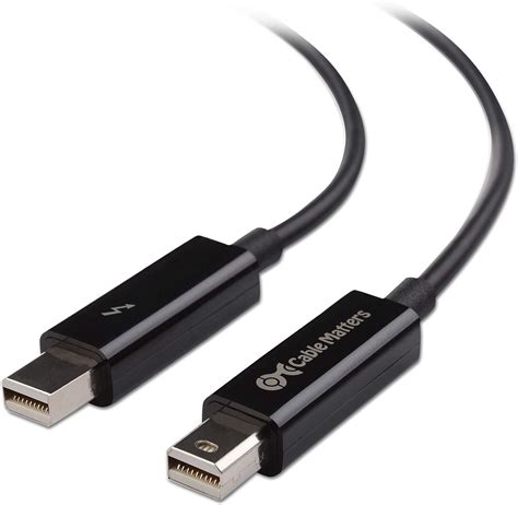 Cable Matters [Intel Certified] Thunderbolt Cable (Thunderbolt 2 Cable ...