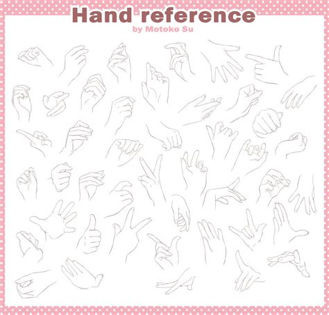 Hand Reference Drawing at GetDrawings | Free download