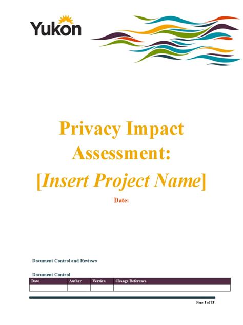 Privacy Impact Assessment Insert Project Name Date Pdf Privacy Access Control