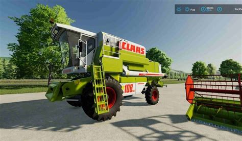 LS22 Claas Dominator 108SL v 1 2 0 0 Claas Mod für Landwirtschafts