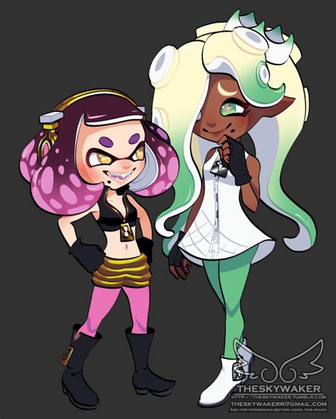 Pearl And Marina Outfit Swap 10 17 2017 Splatoon Know Your Meme