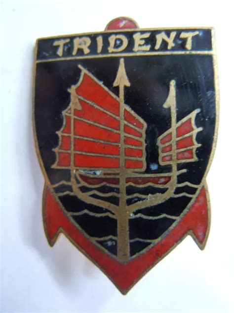 INSIGNE MARINE INDOCHINE Patrouilleur COUTELAS Variante Augis ORIGINAL