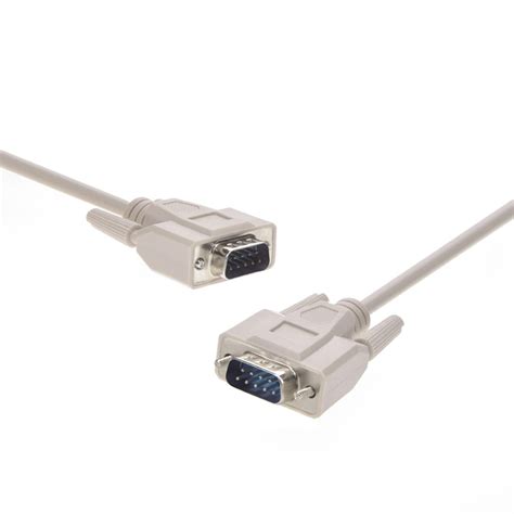 10Ft DB9 Male to Male Serial Cable - American Tech Supply