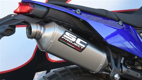 Sc Project Rallyraid Muffler 300mm For Yamaha Tenere700 Racing Youtube