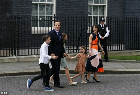 Samantha Cameron Wears Roksanda Dress To Bid Farewell To Downing Street