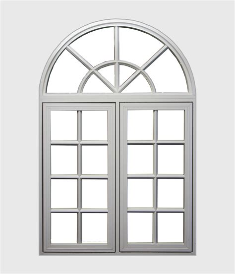 Aluminium Casement Window With Arch