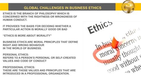 Business Ethics Corporate Governance CSR Sustainability PPT