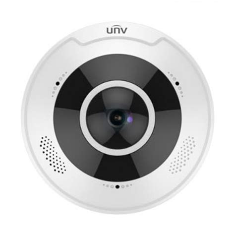 UNIVIEW 4K Ultra HD Vandal Resistant Fisheye Fixed Dome Camera