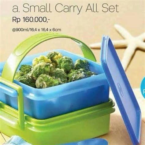 Jual Tupperware Small Carry All Set Shopee Indonesia