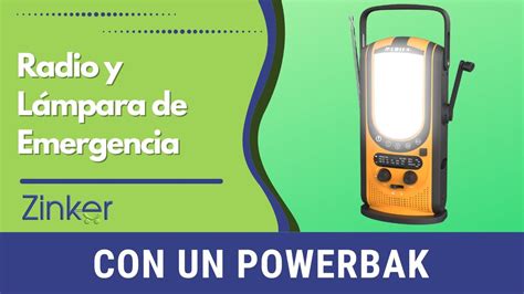 Radio De Emergencia Solar Con L Mpara Y Power Bank Radio De