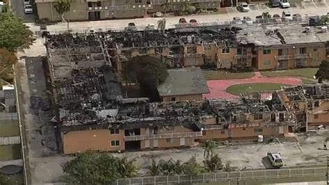 Class Action Lawsuit Filed After Massive Fire At Miami Gardens Condo