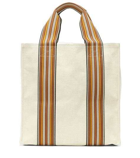 Loro Piana The Suitcase Stripe Medium Tote Loro Piana