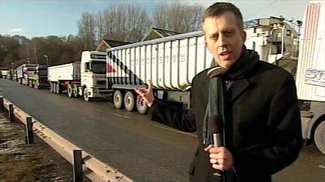 Bbc News Lorries Queue At Biggest Salt Mine