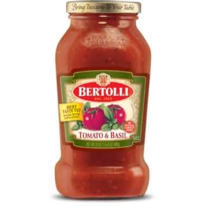 Amazon Bertolli Tomato And Basil Sauce Authentic Tuscan Style