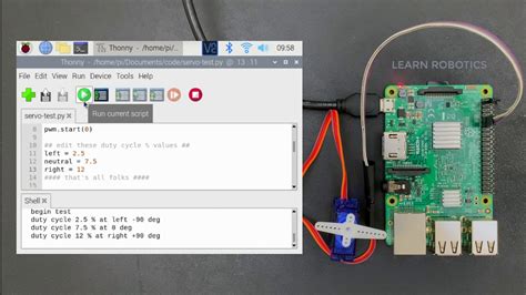 Servo Calibration Using Raspberry Pi And Python Youtube