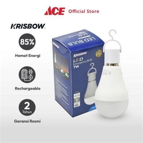 Jual Krisbow Lampu Emergency Darurat Watt Shopee Indonesia