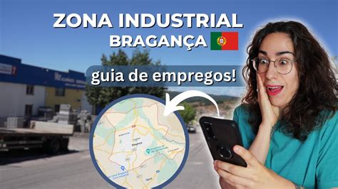 Guia Zonas industriais de Bragança Portugal onde procurar emprego e