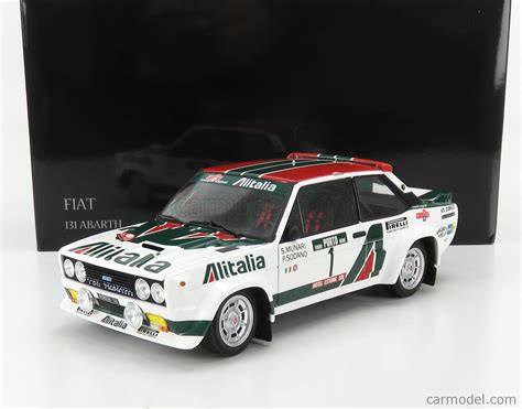 Kyosho B Scale Fiat Abarth Team Alitalia N Rally