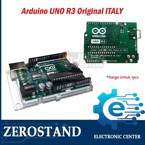 Jual Arduino Uno R3 Original Italy Arduino Ori Shopee Indonesia