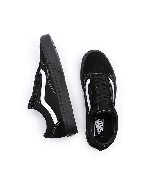 Suede Canvas Old Skool Shoes Black Vans