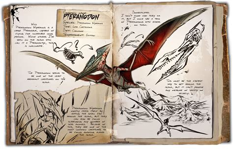 Ark Survival Evolved Dossiers Pteranodon By Djdinojosh On Deviantart