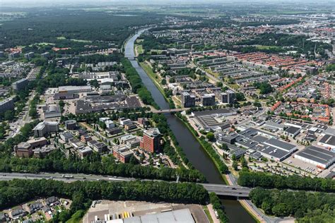 Download Aerial View Oosterhout Netherlands Wallpaper | Wallpapers.com