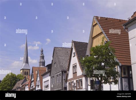 The Old Town Of Lemgo Germany Stock Photo Alamy