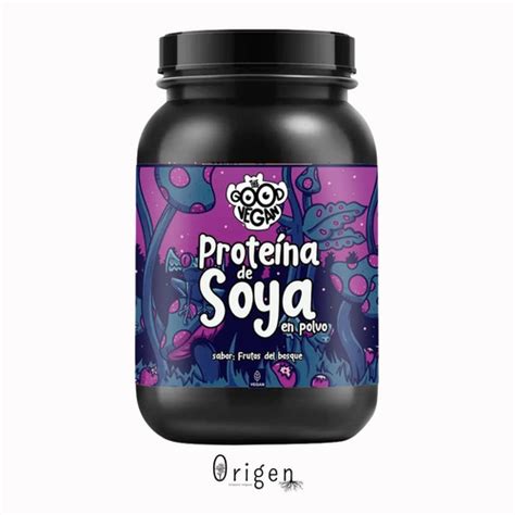 Proteína Vegana De Soya Frutos Del Bosque Good Vegan Shaman Cuotas