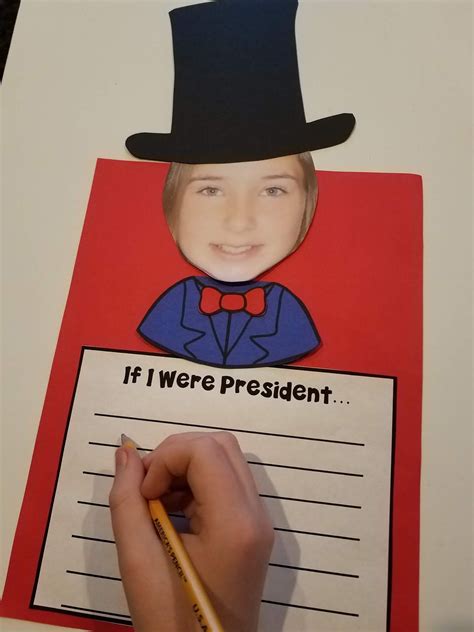 If I Were President Writing Craft Presidents Day Mrs Mcginnis