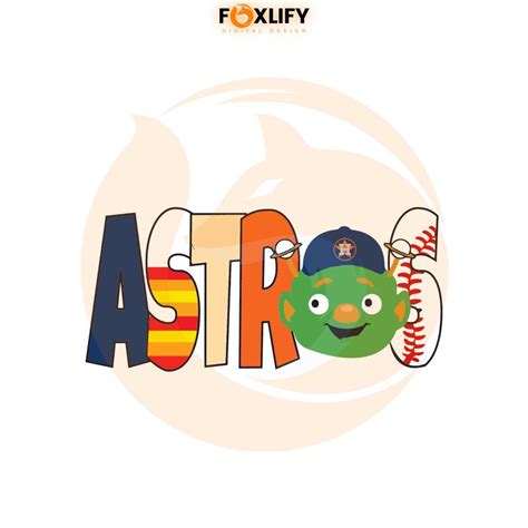 Houston Astros Orbit Svg MLB Team Svg Cutting Digital File