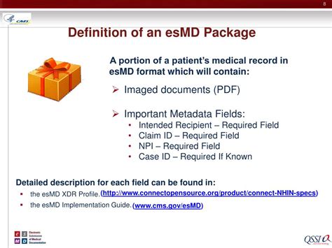 Ppt Electronic Submission Of Medical Documentation Esmd Technical