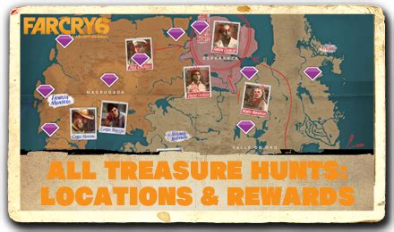 All Treasure Hunt Locations And Map Far Cry 6Game8