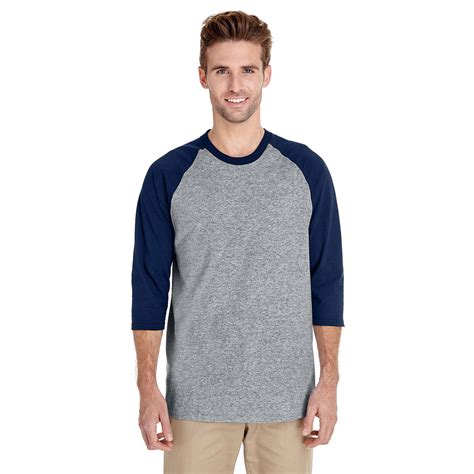 Gildan 570 Heavy Cotton ¾ Raglan T Shirt 4C Print Shop