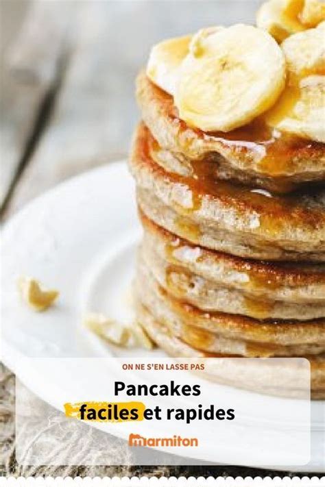 Pancakes Recette Facile Et Rapide Marmiton