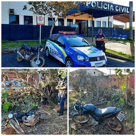 Guarda Municipal recupera motocicleta roubada em Formosa Portal Foca Lá