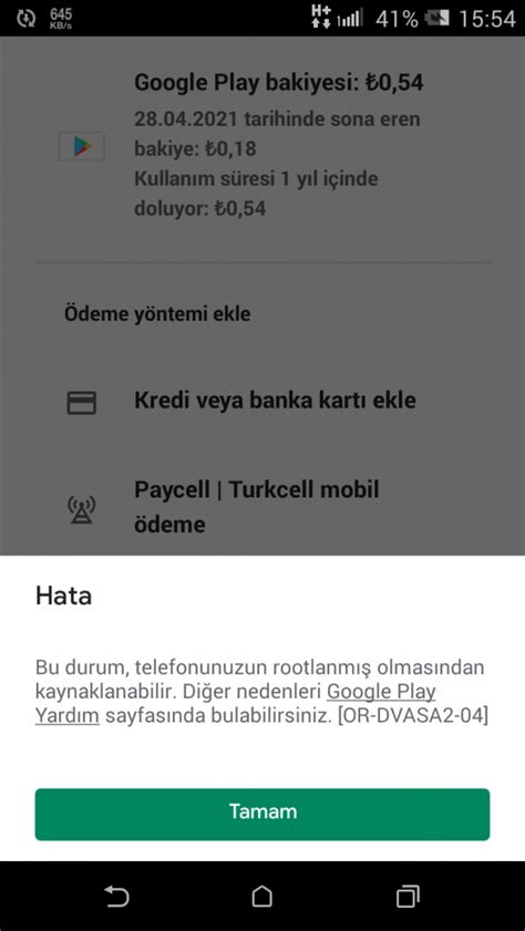 Play Store Paycell Deme Etkinle Tirme Hatas Technopat Sosyal