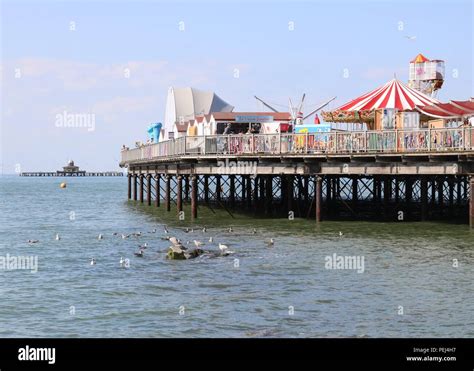 Herne Bay Pier Kent Stock Photo Alamy