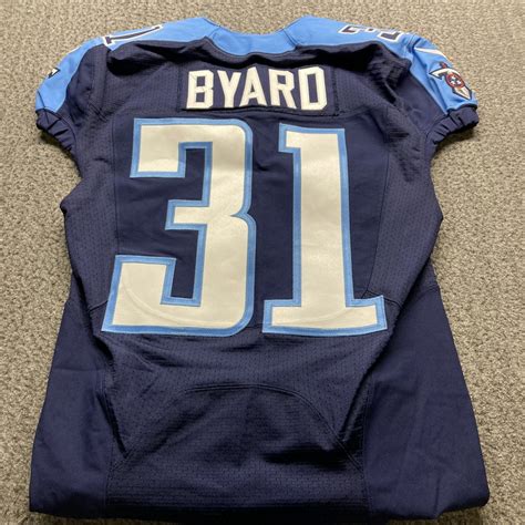 Titans Kevin Byard Game Issued Jersey Size 40 The Official Auction