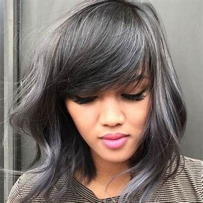 The Best Gray Hair Ideas In Charcoal Grey Hair Gray Hair