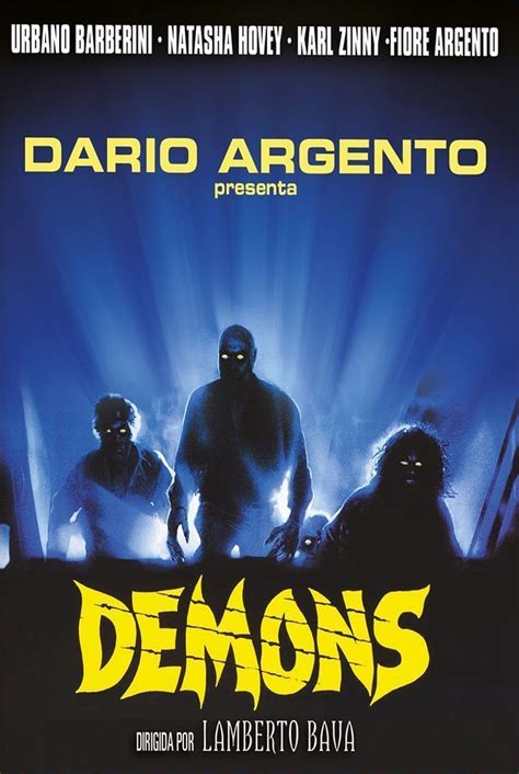 Reparto De Demonios Película 1985 Dirigida Por Lamberto Bava La