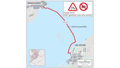 Transport Online Markerwaarddijk N307 Dicht Voor Alle Verkeer