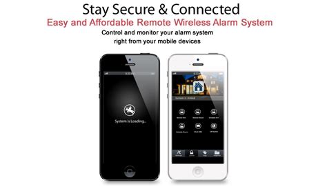 New smart alarm system app for remotely control of alarm systems ...