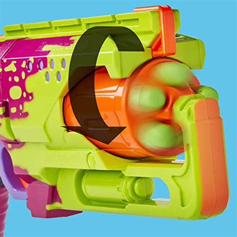 Nerf Zombie Strike Hammershot Blaster Splatter Amazon Exclusive